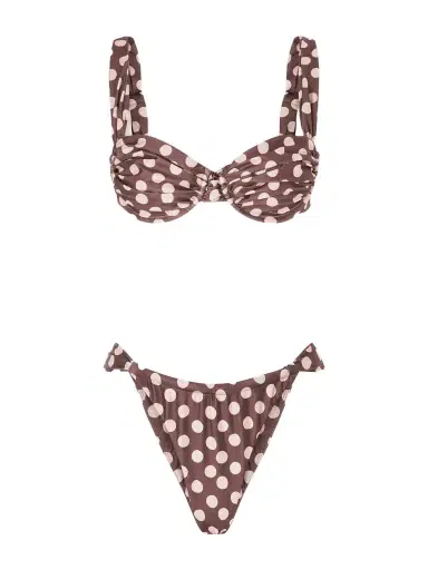 Faithfull Sol And Andez Polka-dot Recycled Bikini | Thumbnail 1 Faithfull Sol And Andez Polka-dot Recycled Bikini | Thumbnail 1