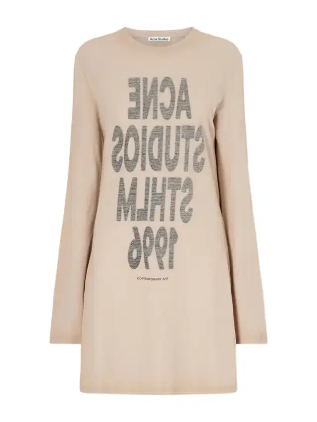 Printed Cotton-jersey Mini Dress Printed Cotton-jersey Mini Dress