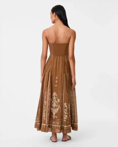 Emporio Sirenuse Valya Dress with Lace Embroidery | Thumbnail 8 Emporio Sirenuse Valya Dress with Lace Embroidery | Thumbnail 8