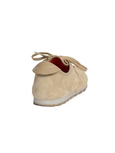 Jacquemus Men's Les Tennis Sneakers - Dark Beige | Thumbnail 3 Jacquemus Men's Les Tennis Sneakers - Dark Beige | Thumbnail 3