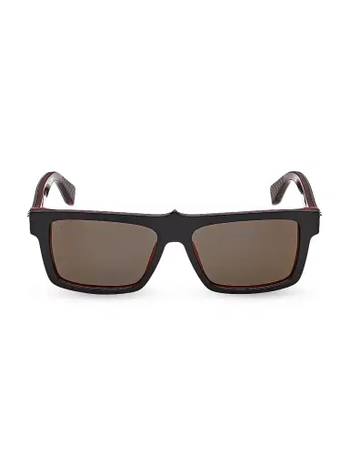 Christian Louboutin Men's 55MM Rectangular Sunglasses | Thumbnail 2 Christian Louboutin Men's 55MM Rectangular Sunglasses | Thumbnail 2