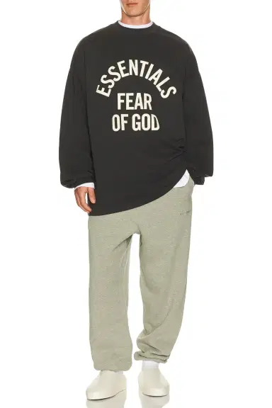 Fear of God Essentials Campus 90's Long Sleeve Tee | Thumbnail 3 Fear of God Essentials Campus 90's Long Sleeve Tee | Thumbnail 3
