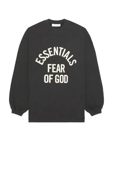 Fear of God Essentials Campus 90's Long Sleeve Tee | Thumbnail 4 Fear of God Essentials Campus 90's Long Sleeve Tee | Thumbnail 4