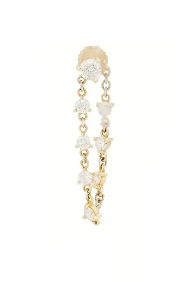 CARBON & HYDE Sparkler Ear Chain Earring | Thumbnail 1 CARBON & HYDE Sparkler Ear Chain Earring | Thumbnail 1