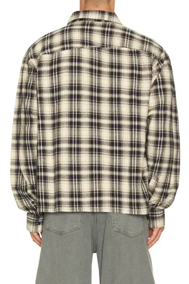 Museum of Peace and Quiet Wordmark Button Up | Thumbnail 2 Museum of Peace and Quiet Wordmark Button Up | Thumbnail 2