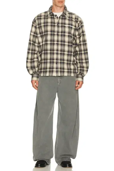 Museum of Peace and Quiet Wordmark Button Up | Thumbnail 3 Museum of Peace and Quiet Wordmark Button Up | Thumbnail 3