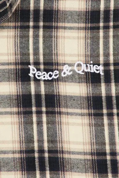 Museum of Peace and Quiet Wordmark Button Up | Thumbnail 5 Museum of Peace and Quiet Wordmark Button Up | Thumbnail 5