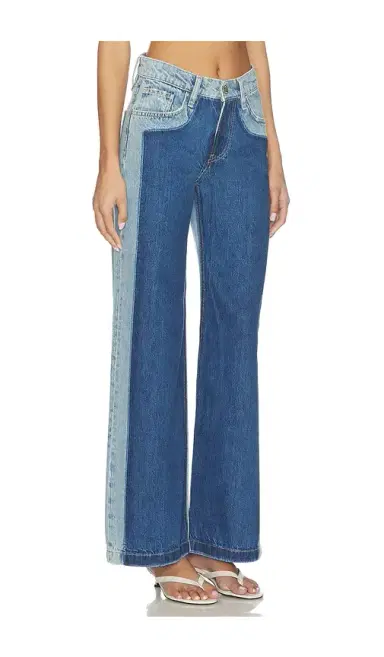 Hudson Jeans Rylee Low Rise Loose With Patch Jeans | Thumbnail 2 Hudson Jeans Rylee Low Rise Loose With Patch Jeans | Thumbnail 2