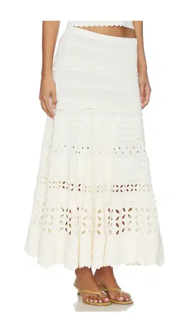 Ulla Johnson Annisa Eyelet Knit Skirt | Thumbnail 2 Ulla Johnson Annisa Eyelet Knit Skirt | Thumbnail 2