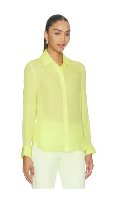 RENGGLI Silk Georgette Button Up Shirt | Thumbnail 2 RENGGLI Silk Georgette Button Up Shirt | Thumbnail 2