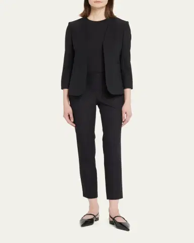 Theory Thaniel Approach Cropped Slim Pants | Thumbnail 2 Theory Thaniel Approach Cropped Slim Pants | Thumbnail 2
