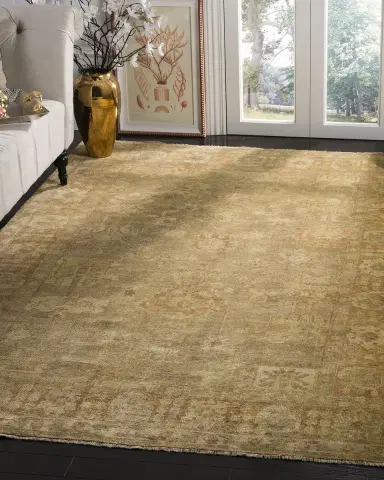 Safavieh Eaton Hand Knotted Oushak Rug | Thumbnail 2 Safavieh Eaton Hand Knotted Oushak Rug | Thumbnail 2
