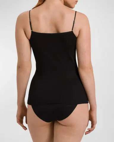 Hanro Moments Lace-Trimmed Camisole | Thumbnail 3 Hanro Moments Lace-Trimmed Camisole | Thumbnail 3
