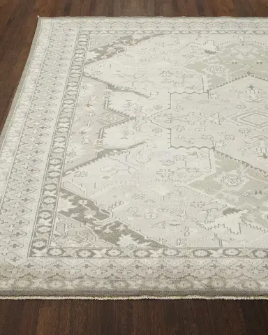 Ralph Lauren Home Reynolds Dove Gray Rug | Thumbnail 1 Ralph Lauren Home Reynolds Dove Gray Rug | Thumbnail 1