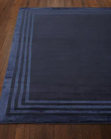 Ralph Lauren Home Ellington Border Rug | Thumbnail 1 Ralph Lauren Home Ellington Border Rug | Thumbnail 1