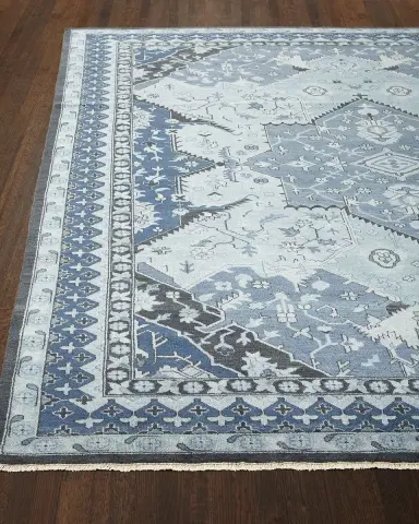 Ralph Lauren Home Reynolds Blue Rug | Thumbnail 2 Ralph Lauren Home Reynolds Blue Rug | Thumbnail 2