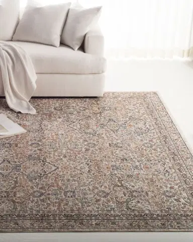 Lauren Ralph Lauren Belvoir Ivory Power-Loomed Rug | Thumbnail 5 Lauren Ralph Lauren Belvoir Ivory Power-Loomed Rug | Thumbnail 5
