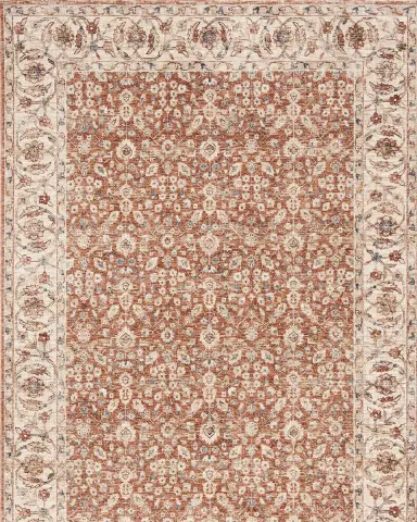Lauren Ralph Lauren Helena Beige/Light Rust Power-Loomed Rug | Thumbnail 2 Lauren Ralph Lauren Helena Beige/Light Rust Power-Loomed Rug | Thumbnail 2