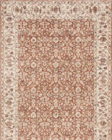 Lauren Ralph Lauren Helena Beige/Light Rust Power-Loomed Rug | Thumbnail 2 Lauren Ralph Lauren Helena Beige/Light Rust Power-Loomed Rug | Thumbnail 2