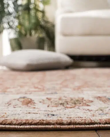 Lauren Ralph Lauren Helena Beige/Light Rust Power-Loomed Rug | Thumbnail 3 Lauren Ralph Lauren Helena Beige/Light Rust Power-Loomed Rug | Thumbnail 3