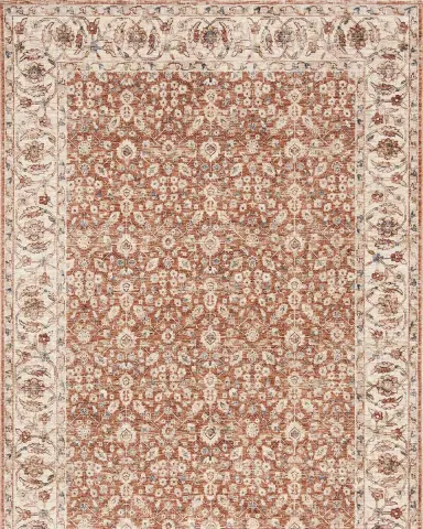 Lauren Ralph Lauren Helena Beige/Light Rust Power-Loomed Rug | Thumbnail 2 Lauren Ralph Lauren Helena Beige/Light Rust Power-Loomed Rug | Thumbnail 2