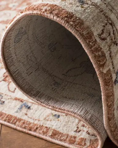 Lauren Ralph Lauren Helena Beige/Light Rust Power-Loomed Rug | Thumbnail 4 Lauren Ralph Lauren Helena Beige/Light Rust Power-Loomed Rug | Thumbnail 4
