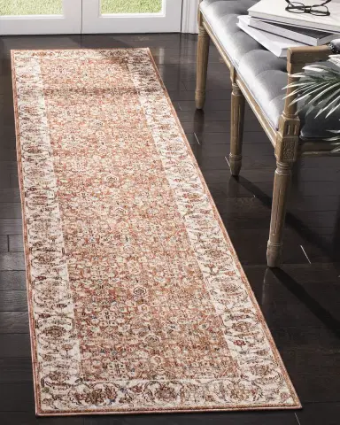 Lauren Ralph Lauren Helena Beige/Light Rust Power-Loomed Rug | Thumbnail 1 Lauren Ralph Lauren Helena Beige/Light Rust Power-Loomed Rug | Thumbnail 1