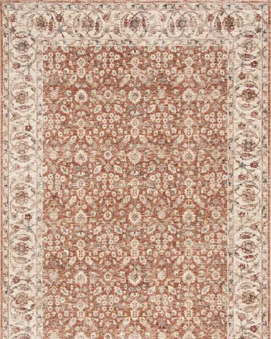 Lauren Ralph Lauren Helena Beige/Light Rust Power-Loomed Rug | Thumbnail 2 Lauren Ralph Lauren Helena Beige/Light Rust Power-Loomed Rug | Thumbnail 2
