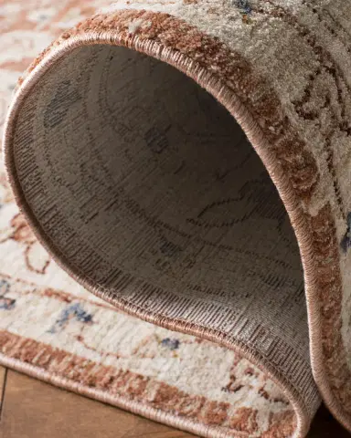 Lauren Ralph Lauren Helena Beige/Light Rust Power-Loomed Rug | Thumbnail 4 Lauren Ralph Lauren Helena Beige/Light Rust Power-Loomed Rug | Thumbnail 4