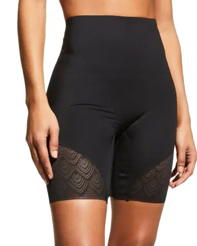 Chantelle Microfiber & Lace High-Waist Thigh Shaper | Thumbnail 1 Chantelle Microfiber & Lace High-Waist Thigh Shaper | Thumbnail 1