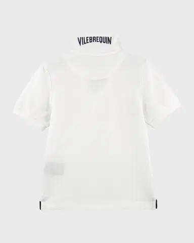Vilebrequin Boy's Changing Cotton Pique Polo Shirt, Size -14 | Thumbnail 2 Vilebrequin Boy's Changing Cotton Pique Polo Shirt, Size -14 | Thumbnail 2