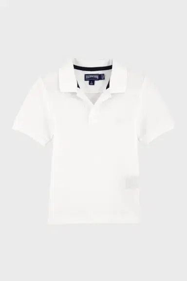 Vilebrequin Boy's Changing Cotton Pique Polo Shirt, Size -14 | Thumbnail 4 Vilebrequin Boy's Changing Cotton Pique Polo Shirt, Size -14 | Thumbnail 4