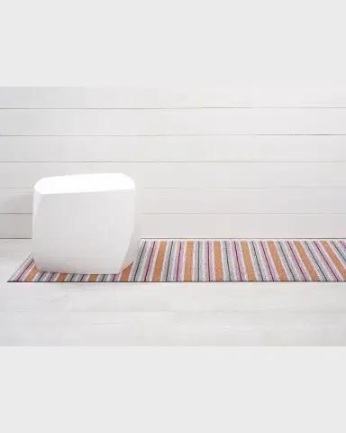 Chilewich Ribbon Stripe Indoor/Outdoor Shag Runner, 2 ' x 6 ' | Thumbnail 3 Chilewich Ribbon Stripe Indoor/Outdoor Shag Runner, 2 ' x 6 ' | Thumbnail 3