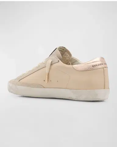Golden Goose Super-Star Leather Low-Top Sneakers | Thumbnail 4 Golden Goose Super-Star Leather Low-Top Sneakers | Thumbnail 4