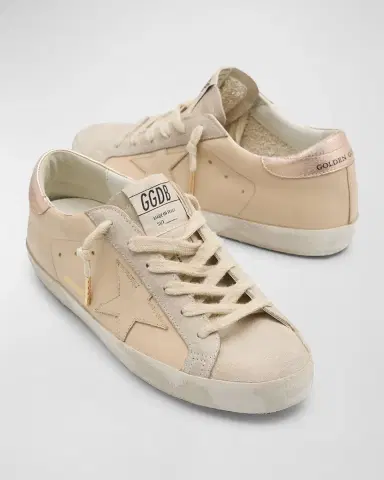 Golden Goose Super-Star Leather Low-Top Sneakers | Thumbnail 8 Golden Goose Super-Star Leather Low-Top Sneakers | Thumbnail 8