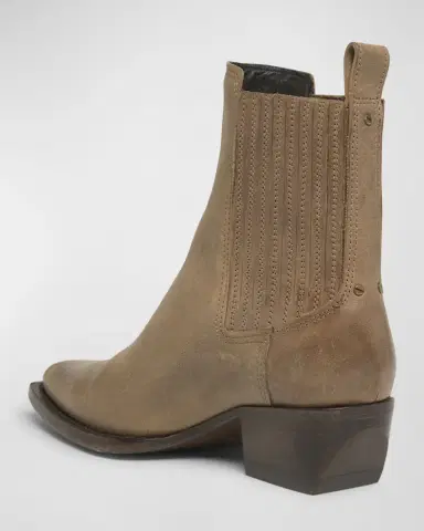 Golden Goose Debbie Pointed Leather Ankle Boots | Thumbnail 4 Golden Goose Debbie Pointed Leather Ankle Boots | Thumbnail 4
