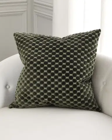 D.V. KAP Home Dance Velvet Polka Dot Decorative Pillow | Thumbnail 2 D.V. KAP Home Dance Velvet Polka Dot Decorative Pillow | Thumbnail 2