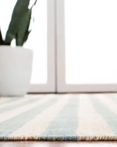 Ralph Lauren Home Celeste Stripe Hand Woven Rug | Thumbnail 4 Ralph Lauren Home Celeste Stripe Hand Woven Rug | Thumbnail 4