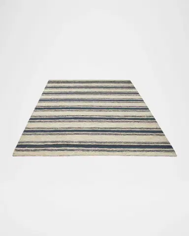 Ralph Lauren Home Cliff Stripe Hand-Knotted Rug | Thumbnail 2 Ralph Lauren Home Cliff Stripe Hand-Knotted Rug | Thumbnail 2