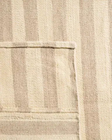 Ralph Lauren Home Celeste Stripe Patch Hand-Woven Rug | Thumbnail 3 Ralph Lauren Home Celeste Stripe Patch Hand-Woven Rug | Thumbnail 3
