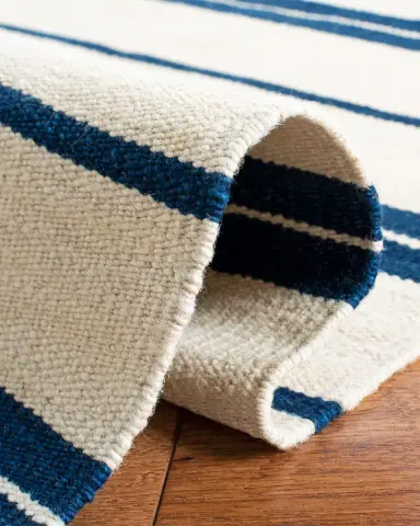 Ralph Lauren Home Brett Stripe Flat-Weave Rug | Thumbnail 4 Ralph Lauren Home Brett Stripe Flat-Weave Rug | Thumbnail 4