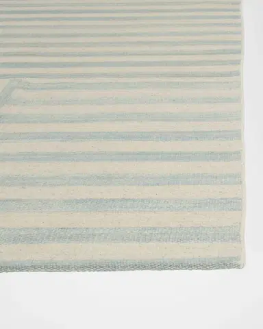 Ralph Lauren Home Celeste Stripe Patch Hand-Woven Rug | Thumbnail 5 Ralph Lauren Home Celeste Stripe Patch Hand-Woven Rug | Thumbnail 5
