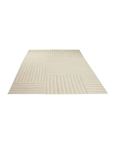 Ralph Lauren Home Celeste Stripe Patch Hand-Woven Rug | Thumbnail 1 Ralph Lauren Home Celeste Stripe Patch Hand-Woven Rug | Thumbnail 1