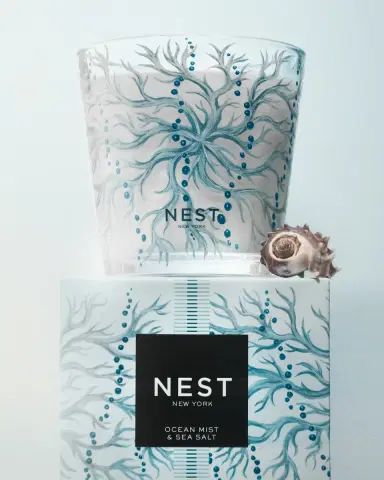 NEST New York Ocean Mist & Sea Salt 3-Wick Candle, 21 oz. | Thumbnail 2 NEST New York Ocean Mist & Sea Salt 3-Wick Candle, 21 oz. | Thumbnail 2