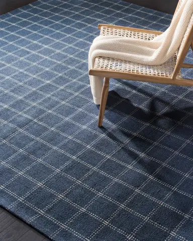 Lauren Ralph Lauren Tamworth Check Hand-Woven Rug, 11 ' x 15 ' | Thumbnail 1 Lauren Ralph Lauren Tamworth Check Hand-Woven Rug, 11 ' x 15 ' | Thumbnail 1