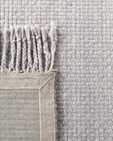 Lauren Ralph Lauren Amalie Pewter Flat-Weave Rug, 6 ' x 9 ' | Thumbnail 6 Lauren Ralph Lauren Amalie Pewter Flat-Weave Rug, 6 ' x 9 ' | Thumbnail 6