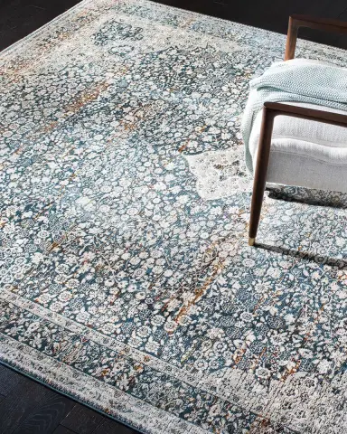 Lauren Ralph Lauren Fleur Power-Loomed Rug, 3 ' x 5 ' | Thumbnail 5 Lauren Ralph Lauren Fleur Power-Loomed Rug, 3 ' x 5 ' | Thumbnail 5