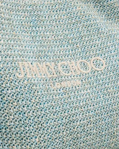 Jimmy Choo Beach Diamond Raffia Hobo Bag | Thumbnail 6 Jimmy Choo Beach Diamond Raffia Hobo Bag | Thumbnail 6