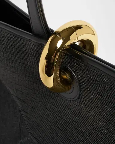 Jacquemus Le Bambola Angular Woven Tote Bag | Thumbnail 6 Jacquemus Le Bambola Angular Woven Tote Bag | Thumbnail 6