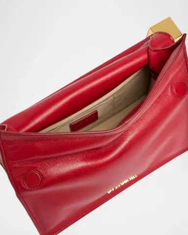 Jacquemus Rond Carre Leather Clutch | Thumbnail 4 Jacquemus Rond Carre Leather Clutch | Thumbnail 4